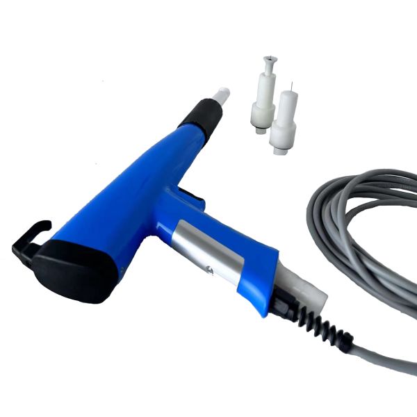 Portable Electrostatic Powder Spray Gun Custom Powder Coating Spray Gun