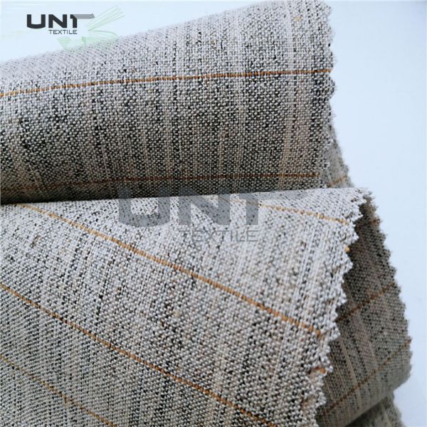 elastic canvas hair interlining for men‘s uniform with high quality