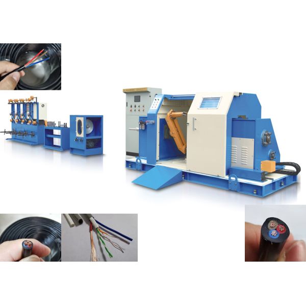 630 Cantilever Cable Twisting Machine Electric Wire Making Machinery Cable Production Line