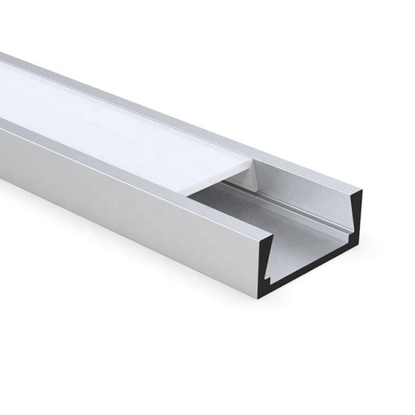 Cheap 6063 Surface Mounted LED Profile , LED Light Aluminium Housing OEM ODM for sale
