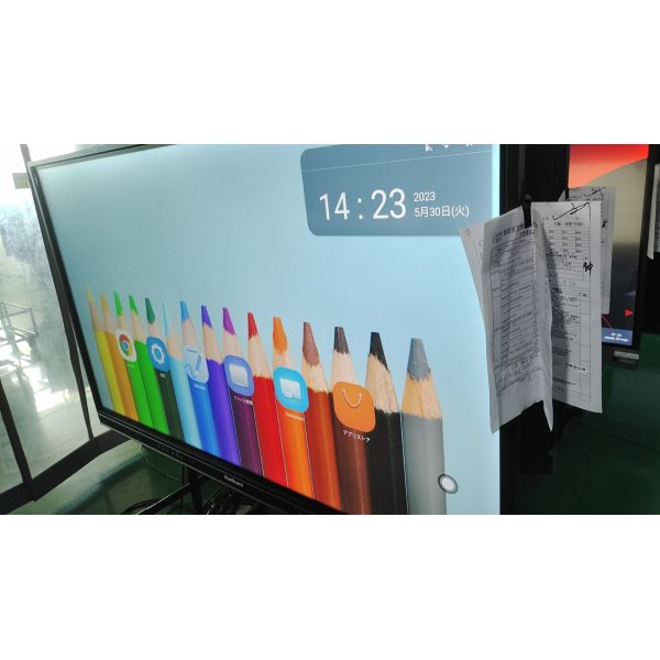 All In One Interactive Whiteboard 65 75 86 Inch Media Player Multi Touch IR Points Smart TV Board For Training Office