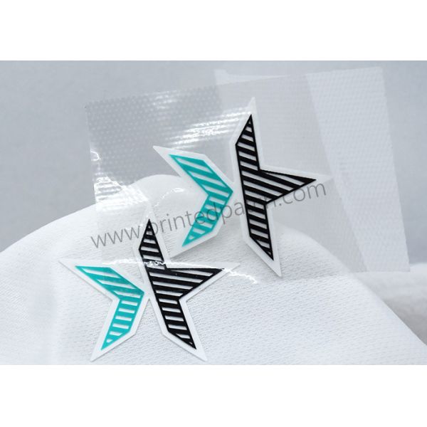 Swimsuit Embossed Heat Transfer Clothing Labels Personalized