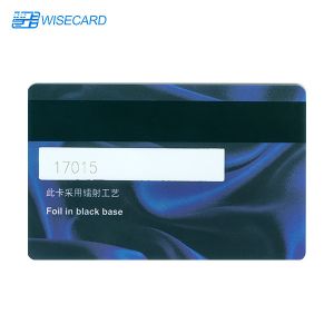 Best 85.5x54mm Magstripe Smart Card Heidelberg Offset Printing wholesale