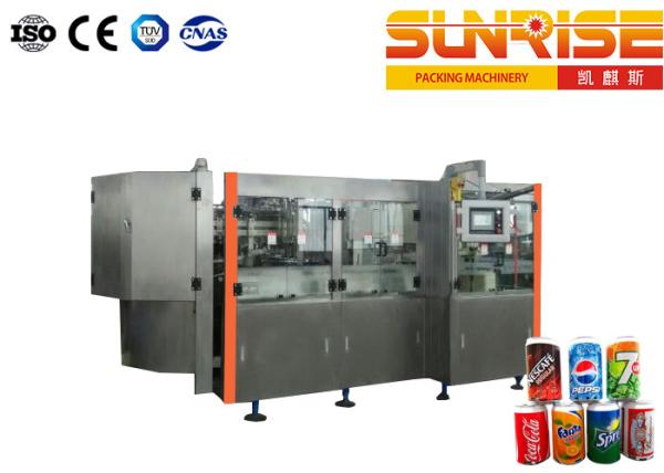 Cheap Carbonated Drinks Aluminum Can Filling Machine 500 Cans Minute for sale