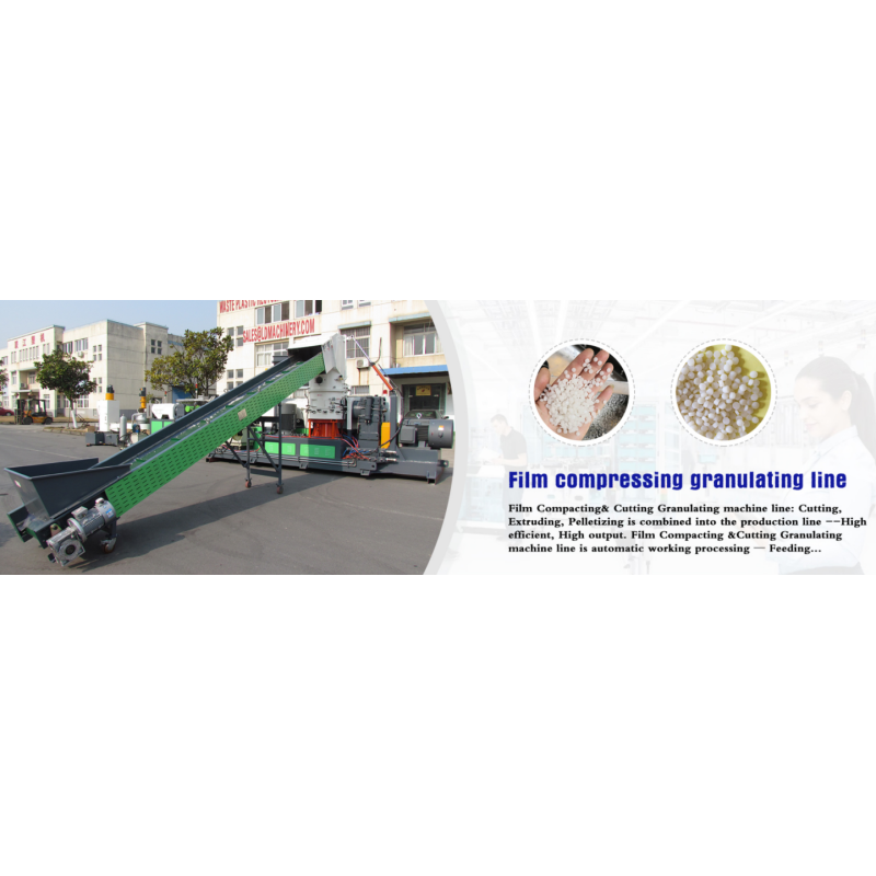 Waste Plastic Recycling Granulator Machine For Film