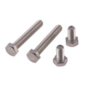 Best Plain Finish Metric Measurement System 8.8 Grade Hex Bolts and Nuts M6-M36 M10 DIN933 934 for Heavy-Duty Applications wholesale