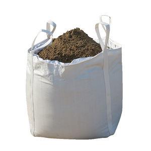 China 5:1 6:1 Open Top Bulk Bags Fibc Cement Jumbo Bag With 2 belts on sale