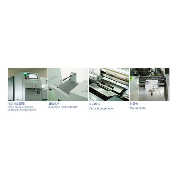 High Speed Book Trimming Machine Customized 2000 Books/Hour 3900×2500×1250mm