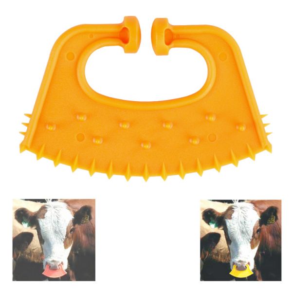 PE Stop Sucking Cow Calf Weaner Tool Farm Livestock Bovine Nose Clip