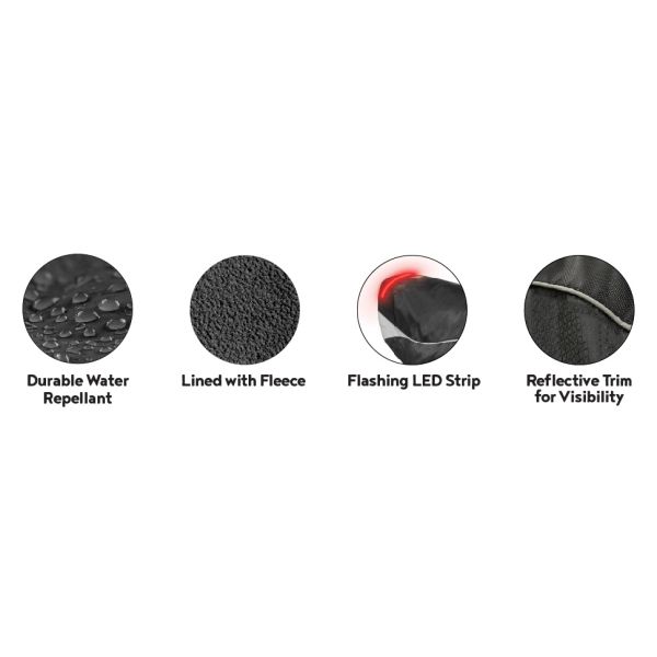 Reflective Easy on & off Harness Opening North Country Coat