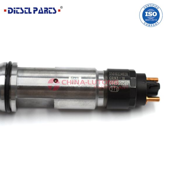 0 445 120 387 Diesel Common Rail Fuel Injector 0 445 120 387 Common Rail Diesel Fuel Injector 0445120387 with DLLA146P2459 and F00RJ03556