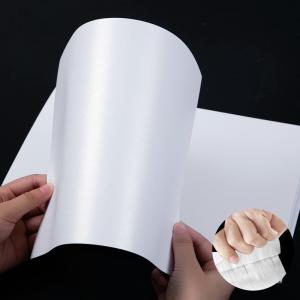 Best A3 29.7*42cm Glossy Photo Sticker Paper PET Pearly Surface High Definition wholesale