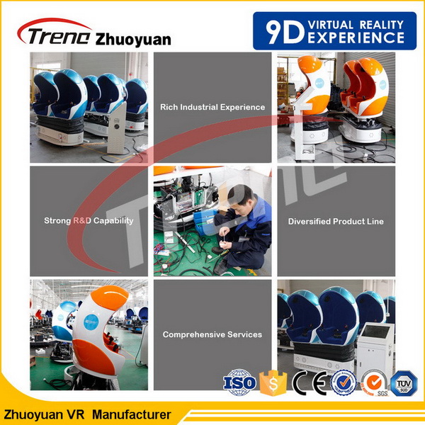 AC 220V More Effects Egg Machine Dynamic VR Simulator For Game Separately