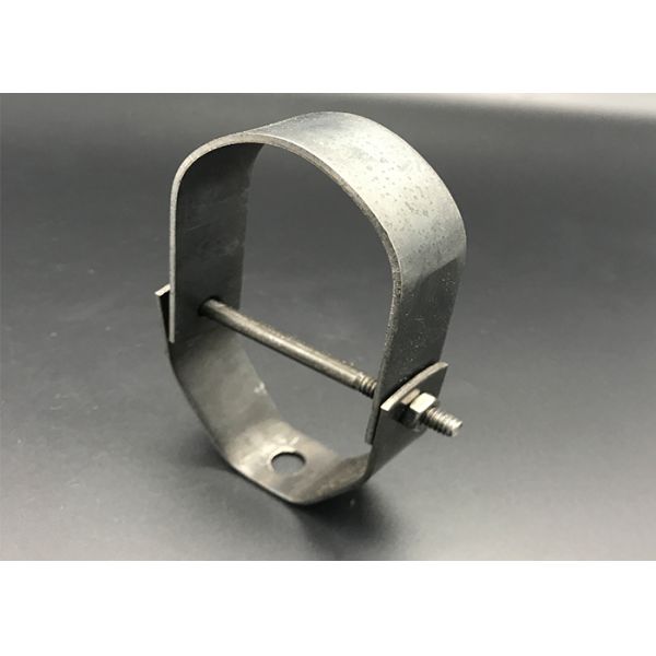 Zinc Plated 1/2''-8'' Custom Size Strut Channel Loop Hanger