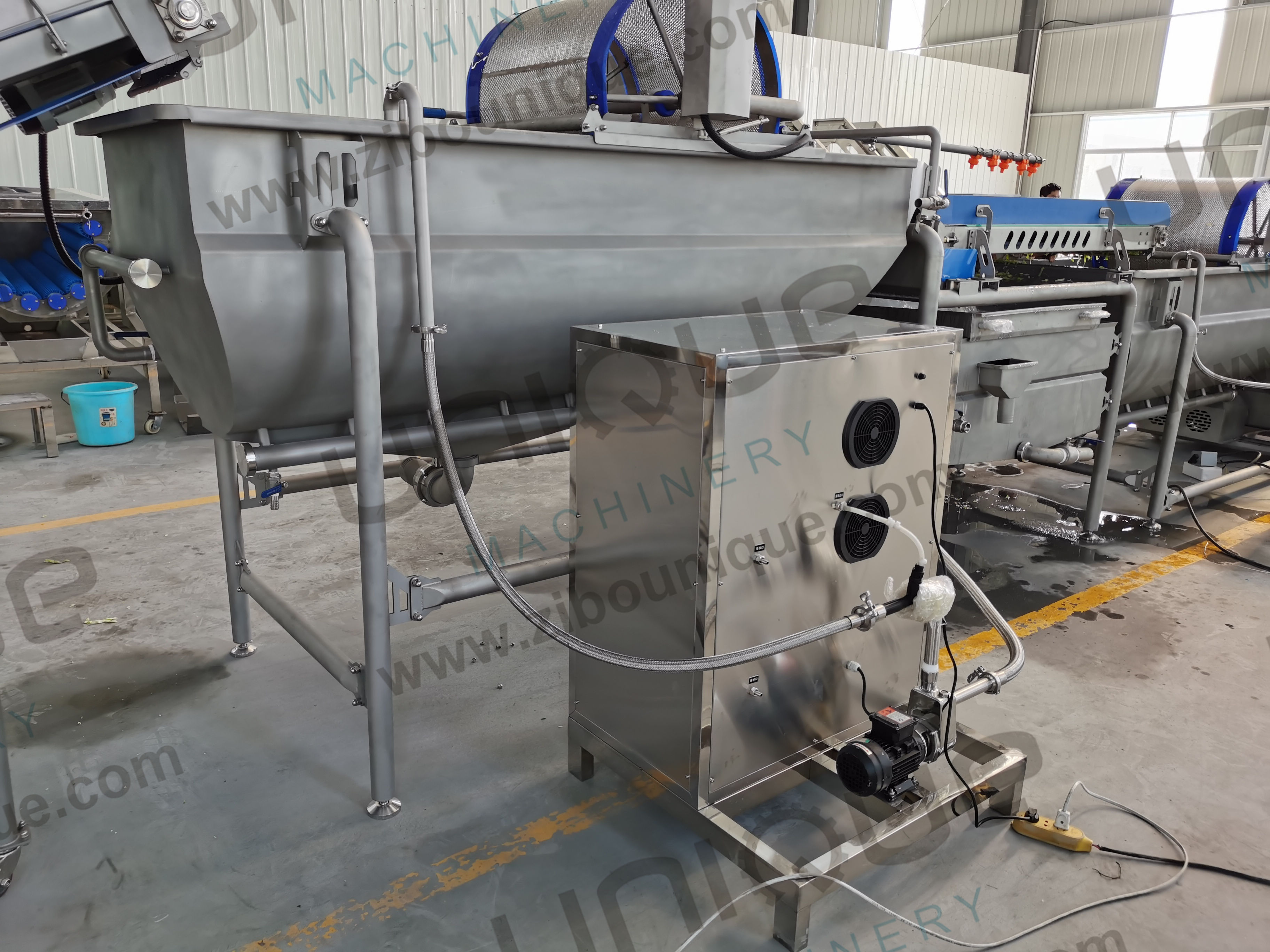 Salad Processing Made Easy Vegetable Washing Machine for Baby Spinach Lettuce Cabbage