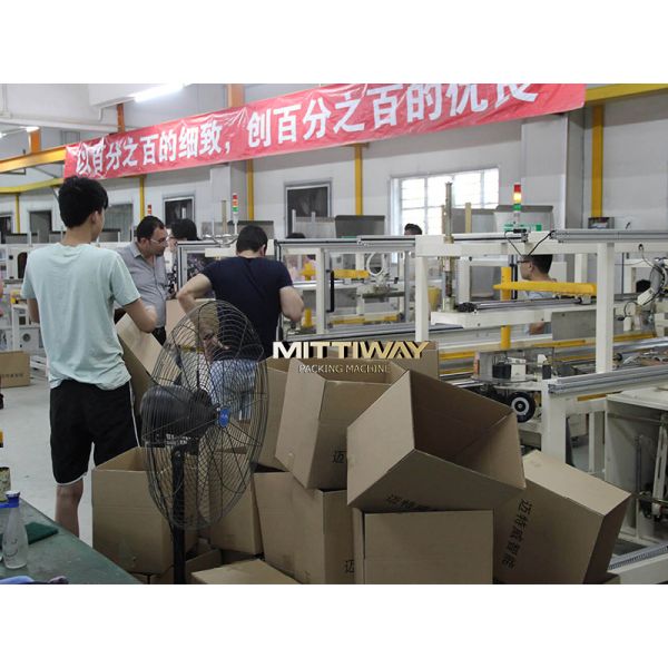 380V Automatic Cardboard Box Case Erector Folding Carton Erecting Machine