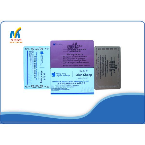 Durable Metal Business Cards Aluminum