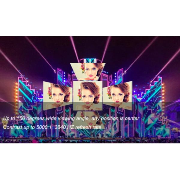 Matrix Interior Stage Rental Indoor LED Display Full Color P2.6 P2.9 P3.91 Panel