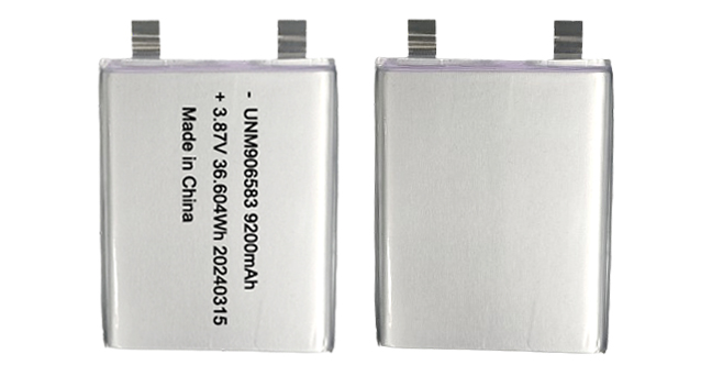 High Voltage Battery Pack 906583 3.87V 9200mAh High Voltage Lithium Polymer Battery for Power Bank