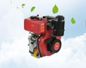 Best Red Single Cylinder Diesel Engine Vertical Diesel 4 Stroke Engine wholesale