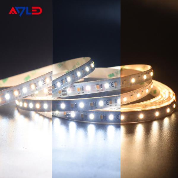 Cheap 10mm Tunable White LED Strip Warm White Light CCT 2835 Lumileds IP67 IP68 for sale