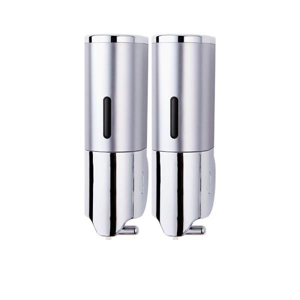 Cheap Double Soap Dispenser Wall-Mounted Hand Sanitizer  Dispenser for sale