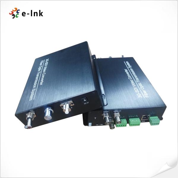 Cheap 3G/HD/SD-SDI, RS422, Audio, Ethernet, Tally, Intercom & Return Video over Fiber Multiplexer for sale