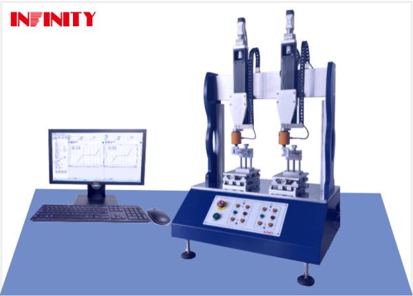 Cheap High Accuracy Dual-station Sway Force Testing Machine with Switchable Language Interface for sale