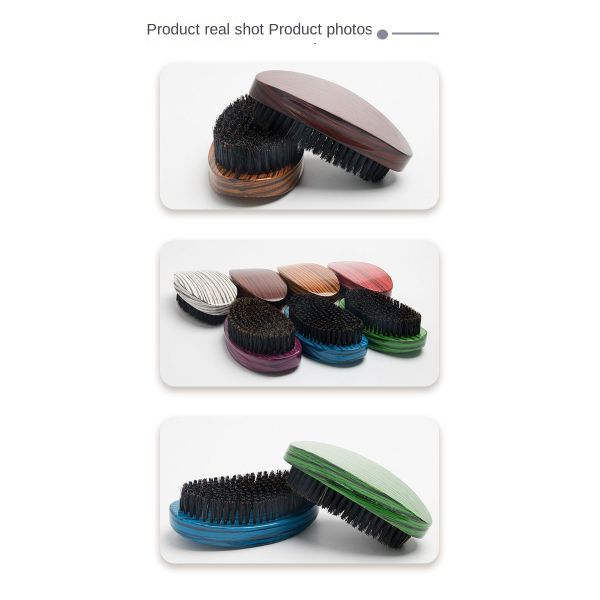 Abeis Custom 360 Wave Brush Boar Bristle for Men