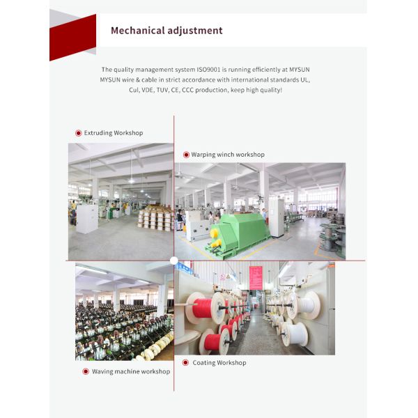 Nickel Plating Copper Wire PVC Insulation Material and Stranded Conductor Type Mysun Factory Cheap Electrical Wire