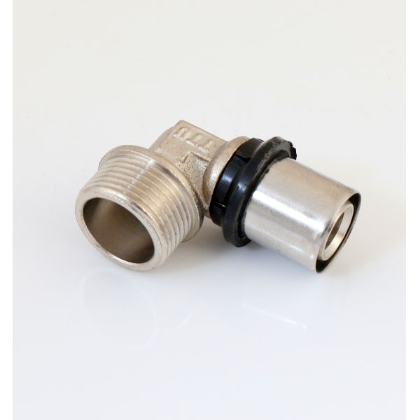 Brass press pipe fitting th type elbow female connector for pex al pex plumbing fittings