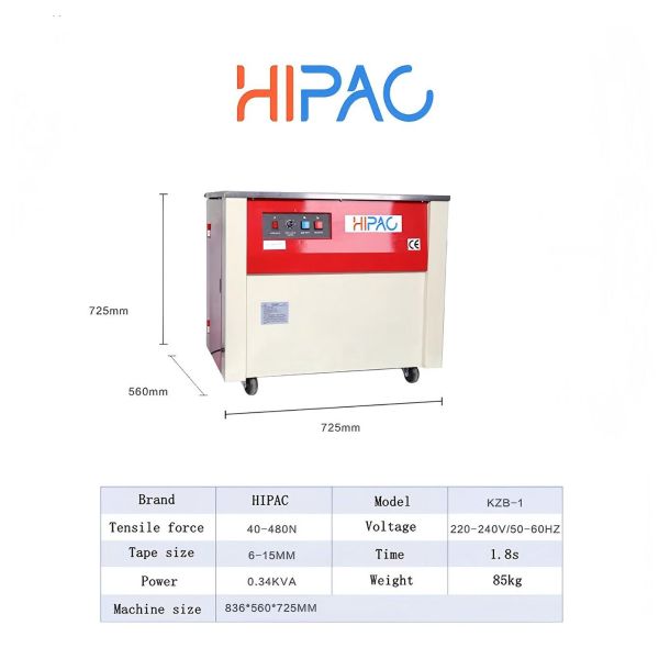 Semi-Automatic Strapping Machine Wrapping Machine