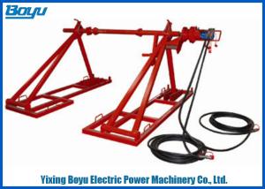 Best 2400mm Hydraulic Drum Elevators Conductor , 50kn - 80kN Drum Stands wholesale