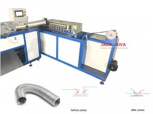 China Triple Lock Aluminum Flexible Duct Machine Ductwork Machine on sale
