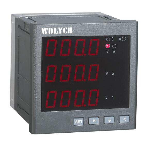 Cheap 4-20ma Output Digital Power Meter  Enhanced Pc Shell 0-9999 Measuring Range for sale