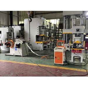 Metal Switch Electrical Box Fully Automatic Pneumatic Punching Production Line