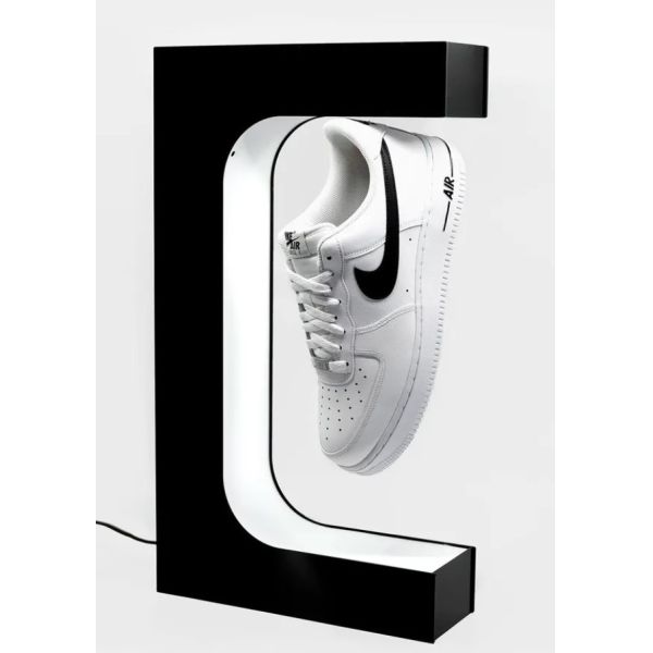 Levitating Sneaker Display Stand, led light customize magnetic floating shoes