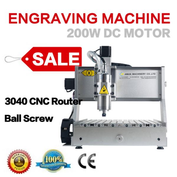 Cheap Metal cnc engraving machine AMAN 3040 cnc router pcb making machine advertising cnc router,cnc router frame for sale