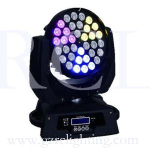 China High Brightness 15W RGBWA 5 in 1 LED Wash Moving Head for Live Concerts Ktv Disco lighting on sale