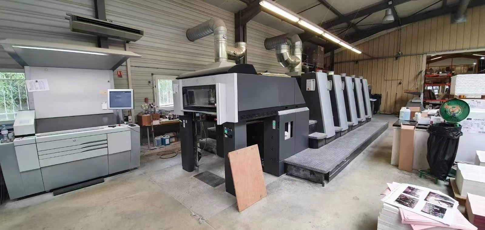 XL75-5 2009 Germany Heidelberg Printing Press Machine 380V/50HZ 1000000 KG