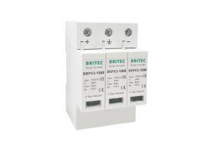 Best Solar SPD 1000V Surge Protector DC 40kA Power Transient Voltage Suppression wholesale