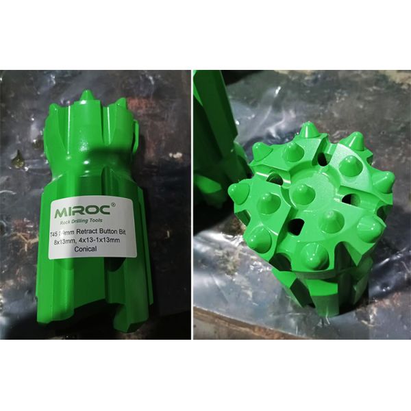 89MM Tungsten Carbide Retract Button Drill Bit for Well Drilling and Mining