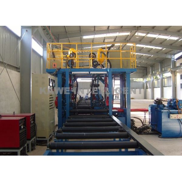 Pre Engineered Building Pull Through Welding Machine 300-1500mm