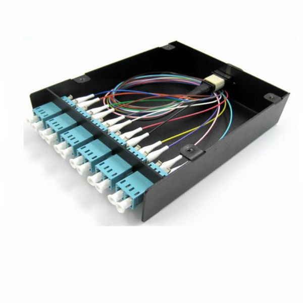 12 24 Core MTP MPO Cassette Module For Fiber Optic Patch Panel