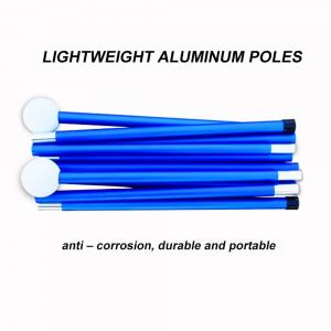 Best ISO9001 Aluminum Pole 1.97kg Anti UV Camping Sun Shelter wholesale