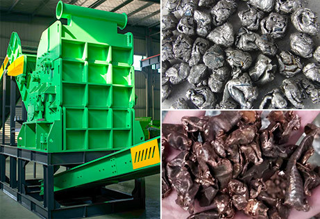 Industrial Scrap Metal Double Shaft Shredding Machine Metal Crusher 7