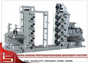 Fully - Automatic Roll To Roll Flexo Label Printing Machine , 60m/min