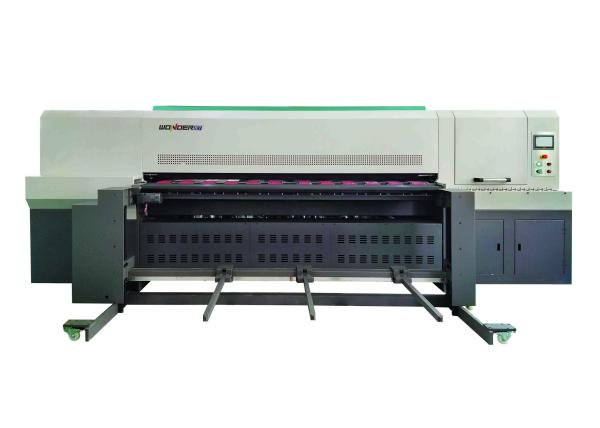 Cheap Large Format Shiny Color Corrugated Box Printing Machine With Uv Ink for sale