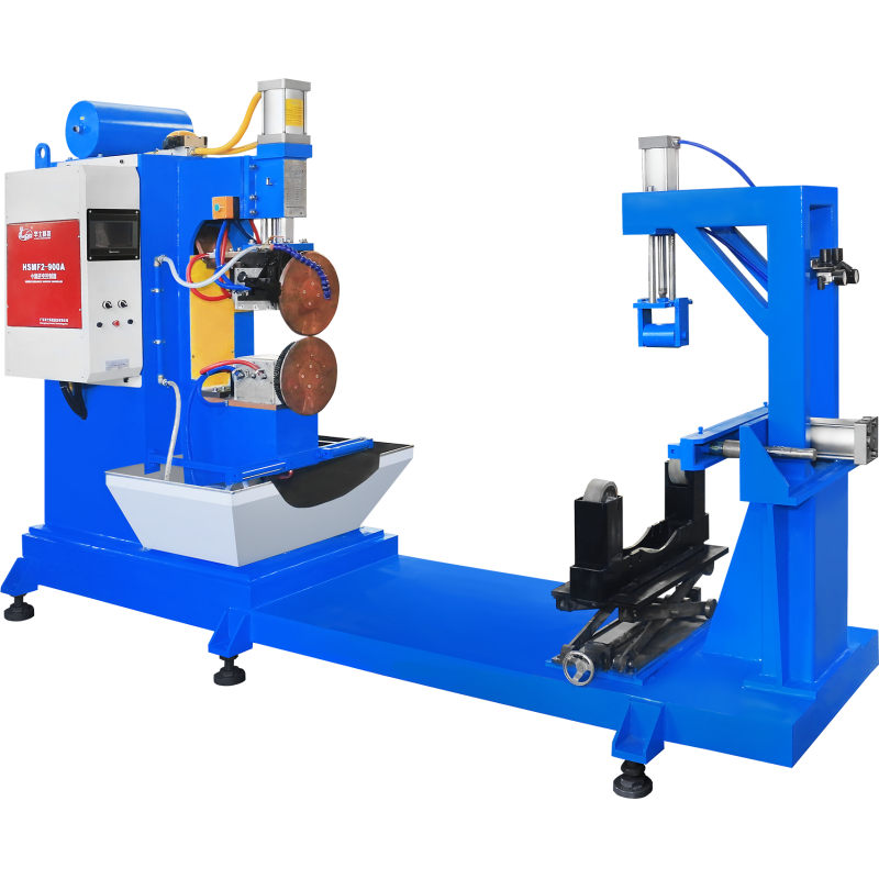 Aluminum Oil Tank Seam Welding Machine Longitudinal / Horizontal Welding