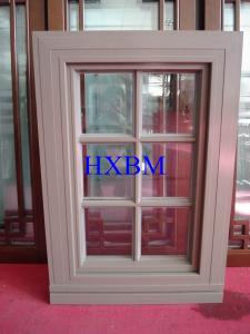 Best Aluminum Surface Timber Look Aluminium Windows With Good Heat Insulation for Russia market wholesale